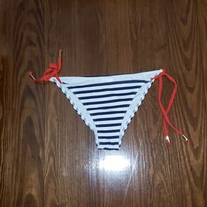 Tie on bikini bottom